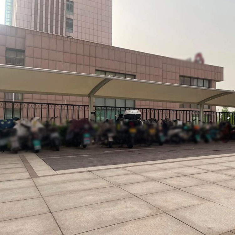 上栗县膜结构电动车棚